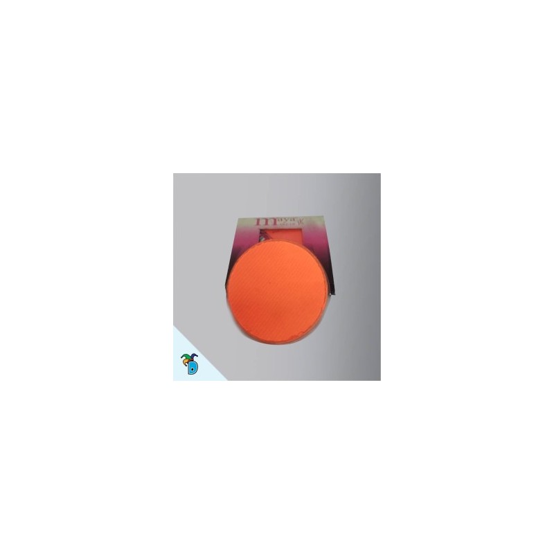 Acuarela Naranja Neón