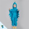 Pájaro con Alas Azul
