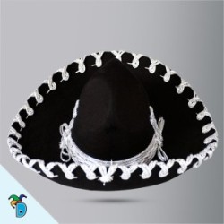 Sombrero Charro Plata