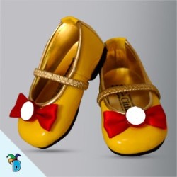 Zapatilla de Princesa Amarillo