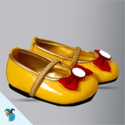 Zapatilla de Princesa Amarillo