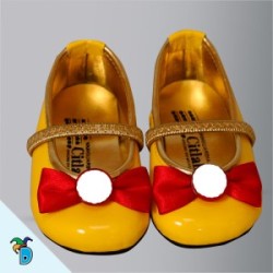 Zapatilla de Princesa Amarillo