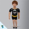 Pañalero Bat Man Musculoso