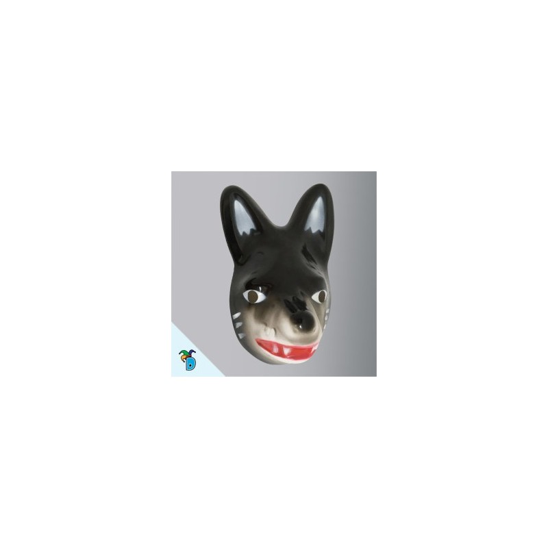 Mascara Lobo Negro