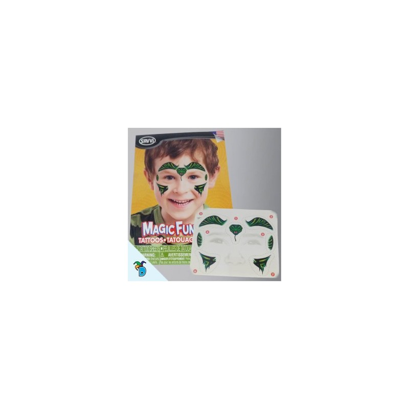 Tatuaje Magic Fun Faces
