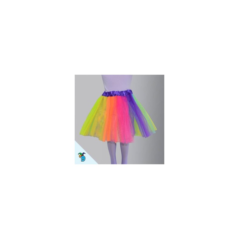 Falda Tutu Arcoiris